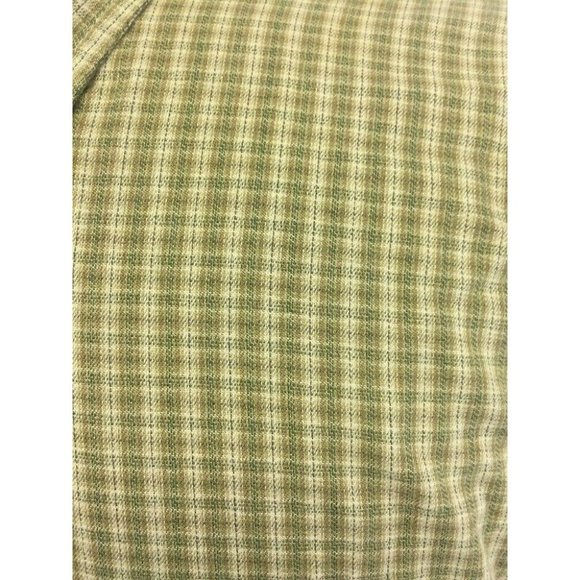 GH BASS CO Mens Casual Oxford Button Shirt M Green L/S Cotton - Picture 4 of 10